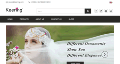 Desktop Screenshot of keering.com