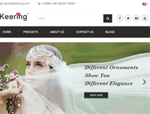 Tablet Screenshot of keering.com
